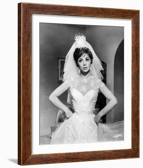 Gina Lollobrigida - Come September-null-Framed Photo