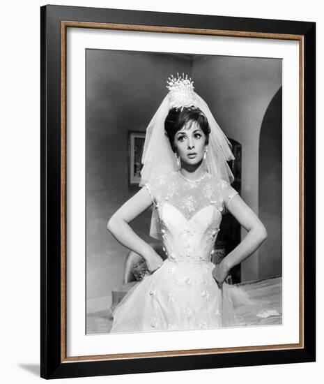 Gina Lollobrigida - Come September-null-Framed Photo