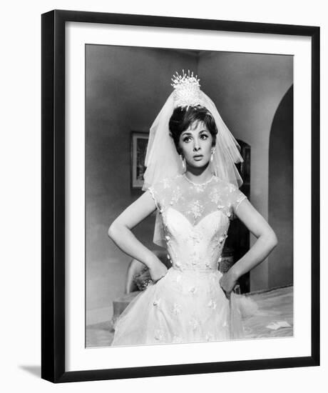 Gina Lollobrigida - Come September-null-Framed Photo