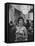 Gina Lollobrigida During Her Visit-Ed Clark-Framed Premier Image Canvas