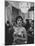 Gina Lollobrigida During Her Visit-Ed Clark-Mounted Photographic Print