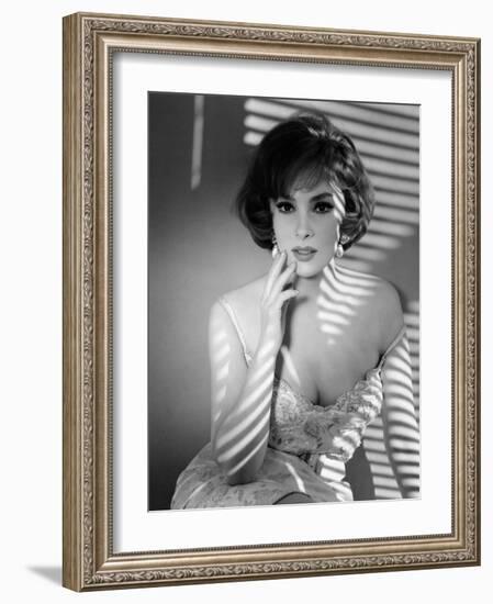 Gina Lollobrigida, Early 1960s-null-Framed Photo