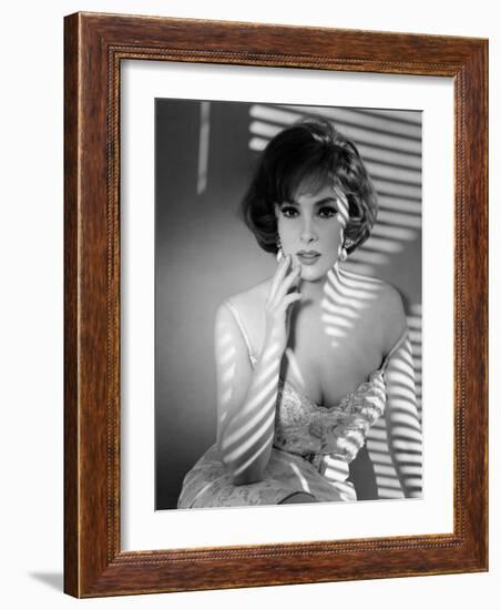 Gina Lollobrigida, Early 1960s-null-Framed Photo