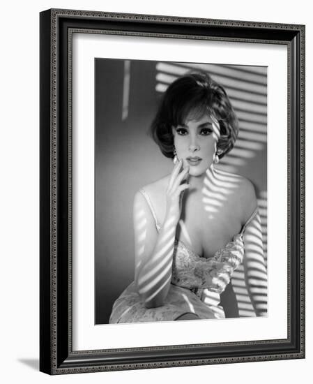 Gina Lollobrigida, Early 1960s-null-Framed Photo