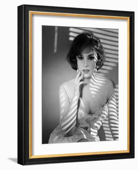 Gina Lollobrigida, Early 1960s-null-Framed Photo