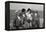 Gina Lollobrigida on the Seashore with Lifeguards-null-Framed Premier Image Canvas