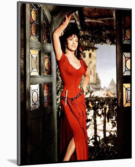 Gina Lollobrigida-null-Mounted Photo