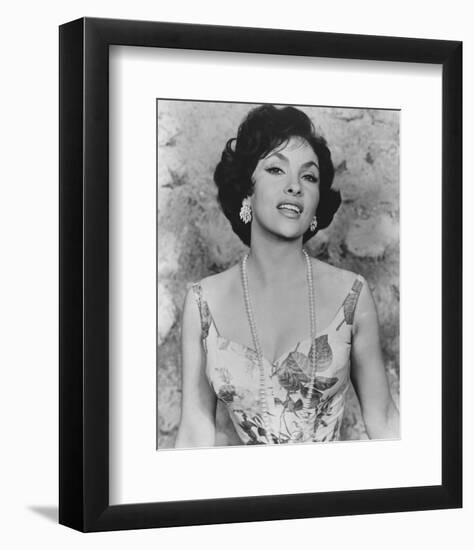 Gina Lollobrigida-null-Framed Photo