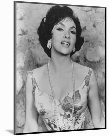 Gina Lollobrigida-null-Mounted Photo