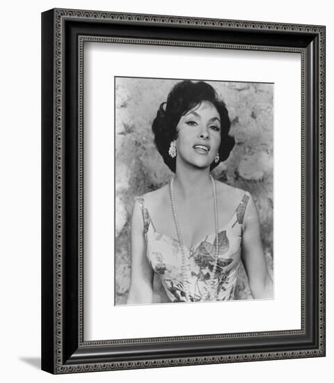 Gina Lollobrigida-null-Framed Photo