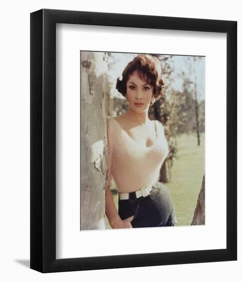 Gina Lollobrigida-null-Framed Photo