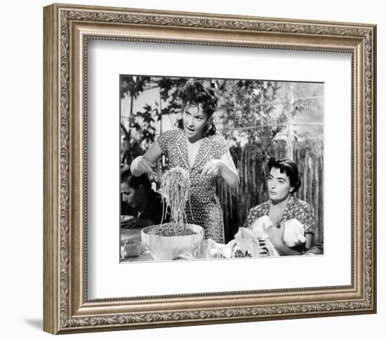 Gina Lollobrigida-null-Framed Photo