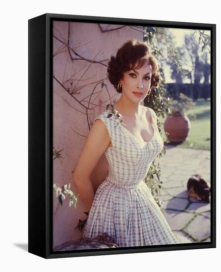 Gina Lollobrigida-null-Framed Stretched Canvas