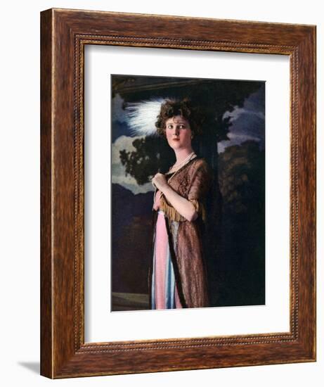 Gina Palerme, Actress and Dancer, 1911-1912-null-Framed Giclee Print