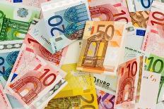 Euro Money Banknotes of the European Union-ginasanders-Photographic Print