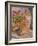 Ginger Cat on Doorstep-Janet Pidoux-Framed Giclee Print