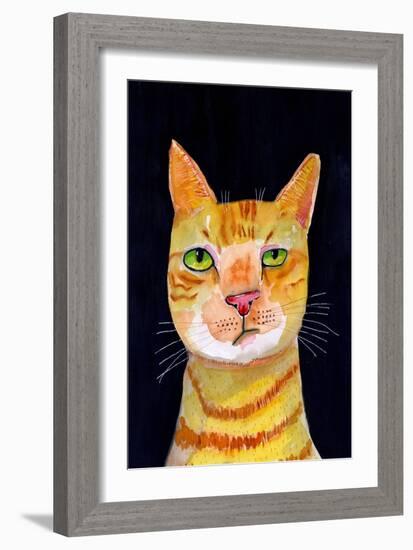 Ginger Cat-Sharyn Bursic-Framed Premium Giclee Print