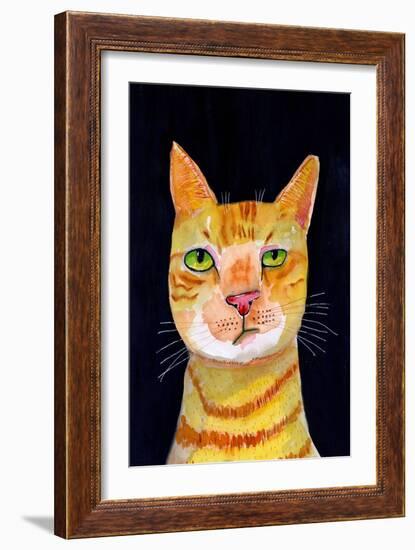 Ginger Cat-Sharyn Bursic-Framed Giclee Print