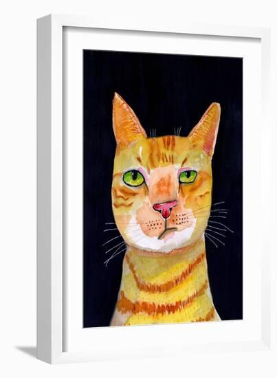 Ginger Cat-Sharyn Bursic-Framed Giclee Print