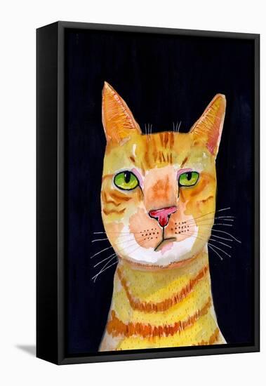 Ginger Cat-Sharyn Bursic-Framed Premier Image Canvas