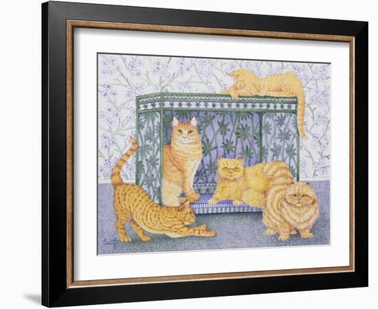 Ginger Gentlemen-Pat Scott-Framed Giclee Print