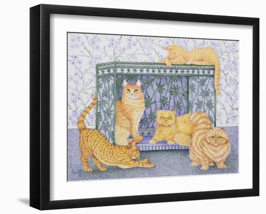 Ginger Gentlemen-Pat Scott-Framed Giclee Print