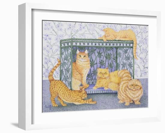 Ginger Gentlemen-Pat Scott-Framed Giclee Print