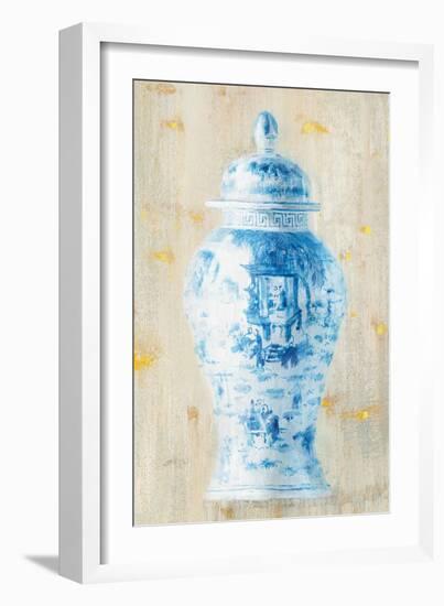 Ginger Jar II Light Crop-Danhui Nai-Framed Art Print