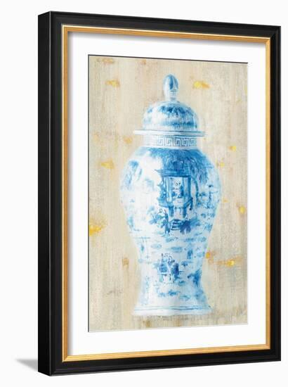 Ginger Jar II Light Crop-Danhui Nai-Framed Art Print