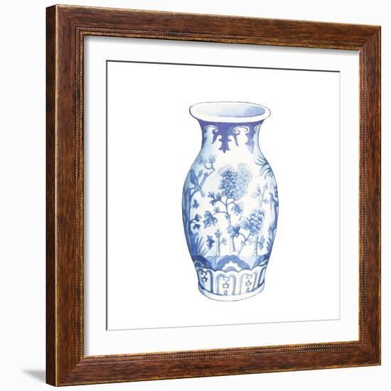 Ginger Jar II on White-Wild Apple Portfolio-Framed Premium Giclee Print