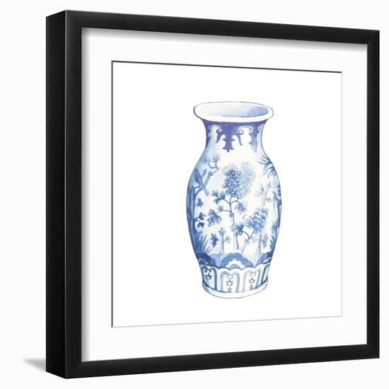 Ginger Jar II on White-Wild Apple Portfolio-Framed Art Print