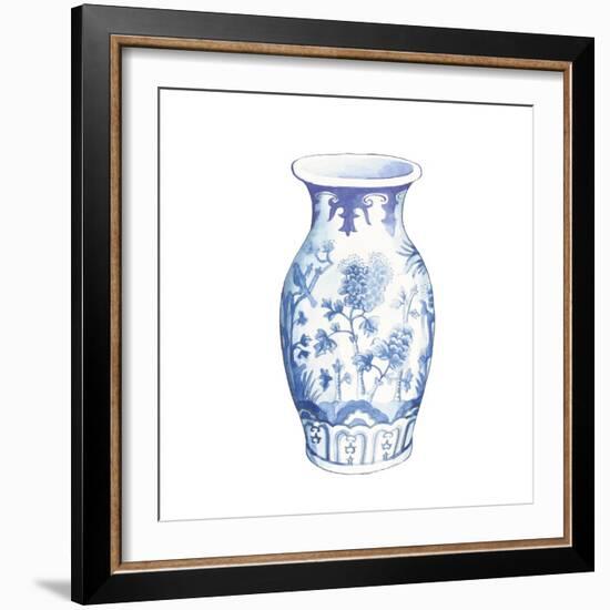 Ginger Jar II on White-Wild Apple Portfolio-Framed Art Print