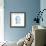 Ginger Jar VI on White-Wild Apple Portfolio-Framed Art Print displayed on a wall