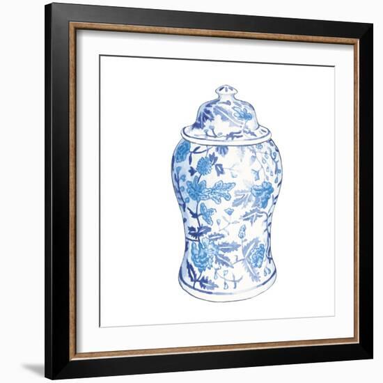 Ginger Jar VI on White-Wild Apple Portfolio-Framed Premium Giclee Print