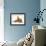 Ginger Kitten Climbing Ontop of Golden Cocker Spaniel Puppy-Jane Burton-Framed Photographic Print displayed on a wall