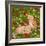 Ginger Kittens in Red Poppies-Janet Pidoux-Framed Giclee Print
