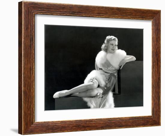 Ginger Rogers, 1934-null-Framed Photo