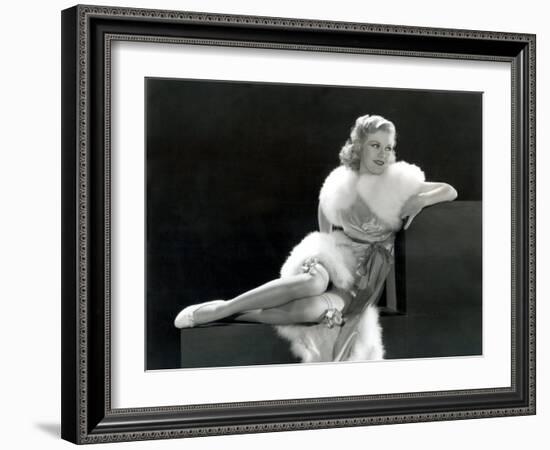 Ginger Rogers, 1934-null-Framed Photo