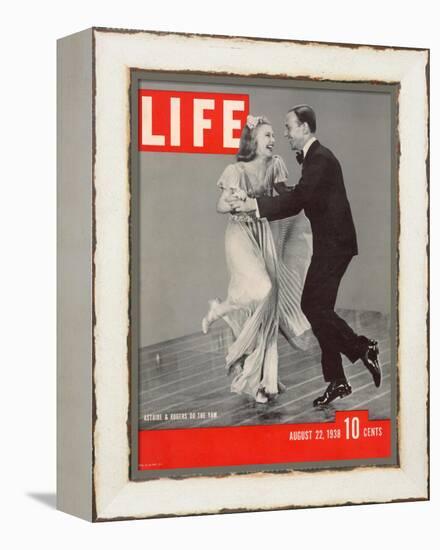 Ginger Rogers and Fred Astaire Dancing the Yam, August 22, 1938-Rex Hardy Jr.-Framed Premier Image Canvas