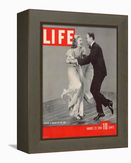 Ginger Rogers and Fred Astaire Dancing the Yam, August 22, 1938-Rex Hardy Jr.-Framed Premier Image Canvas