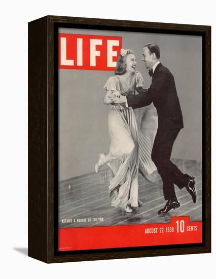 Ginger Rogers and Fred Astaire Dancing the Yam, August 22, 1938-Rex Hardy Jr.-Framed Premier Image Canvas