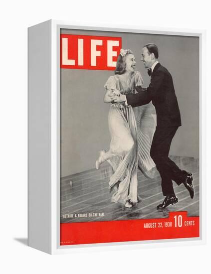 Ginger Rogers and Fred Astaire Dancing the Yam, August 22, 1938-Rex Hardy Jr.-Framed Premier Image Canvas