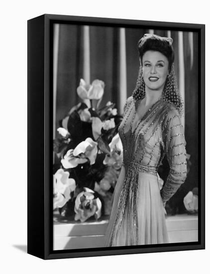 Ginger Rogers, c.1943-null-Framed Stretched Canvas