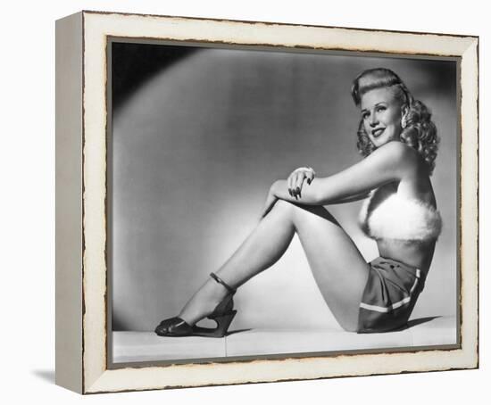 Ginger Rogers - Heartbeat-null-Framed Stretched Canvas