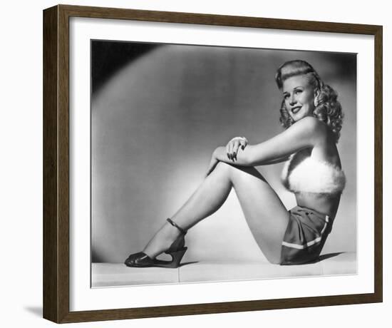 Ginger Rogers - Heartbeat-null-Framed Photo