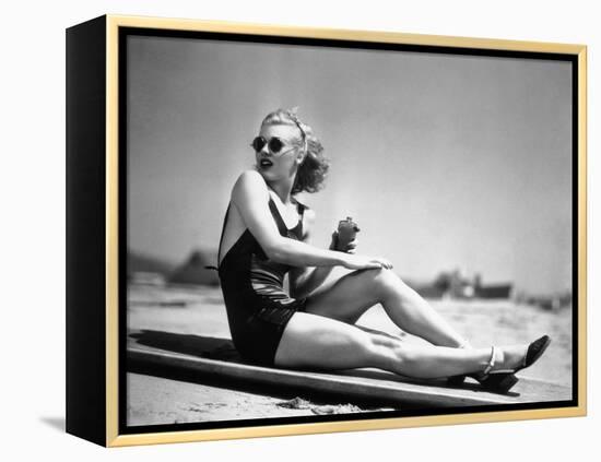 Ginger Rogers-null-Framed Premier Image Canvas