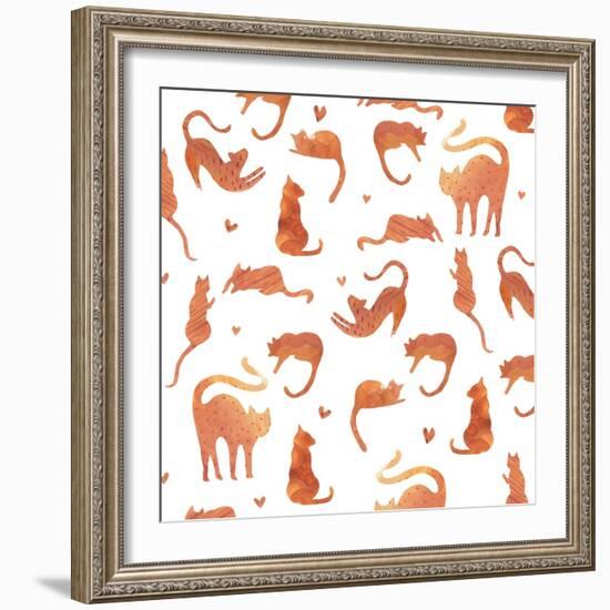 Ginger Tomcats-Elizabeth Rider-Framed Giclee Print