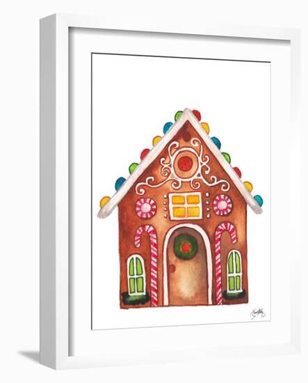 Gingerbread and Candy House I-Elizabeth Medley-Framed Art Print