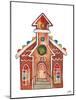 Gingerbread and Candy House II-Elizabeth Medley-Mounted Art Print