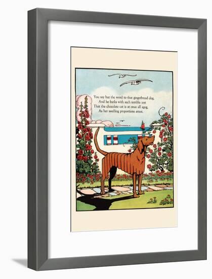 Gingerbread Dog-Eugene Field-Framed Art Print